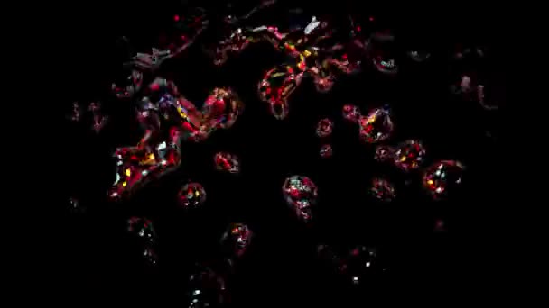 液体背景数字渲染 — 图库视频影像
