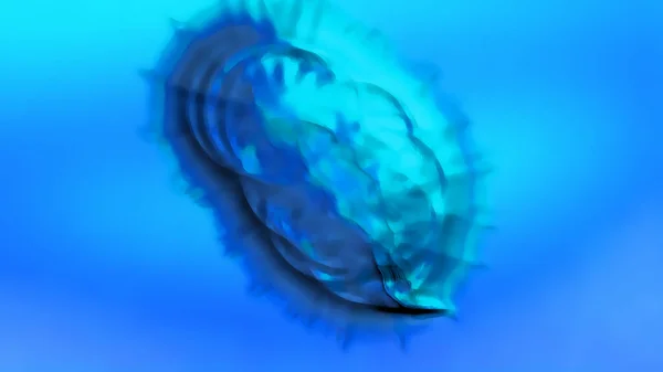 Синий Абстрактный Эффект Визуализации Фона — стоковое фото