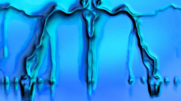 Creative Abstract Liquid Background Digital Rendering — Stock fotografie