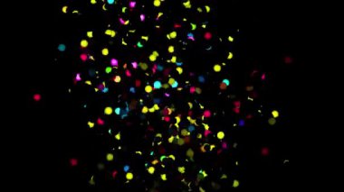 Parıldayan Vibrant Küreler Soyut Arkaplan Dijital Hazırlama