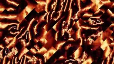 Canlı Geometrik Izgara Tasarımı Dijital Hazırlama