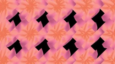 Canlı Geometrik Izgara Tasarımı Dijital Hazırlama