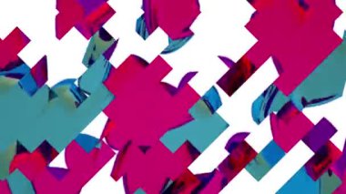 Canlı Geometrik Izgara Tasarımı Dijital Hazırlama