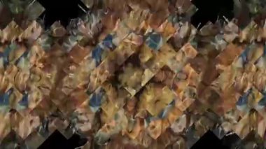 Canlı Geometrik Izgara Tasarımı Dijital Hazırlama