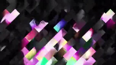 Canlı Geometrik Izgara Tasarımı Dijital Hazırlama