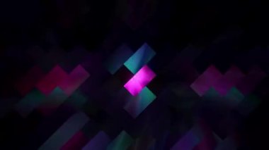 Canlı Geometrik Izgara Tasarımı Dijital Hazırlama