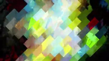 Canlı Geometrik Izgara Tasarımı Dijital Hazırlama