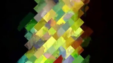 Canlı Geometrik Izgara Tasarımı Dijital Hazırlama