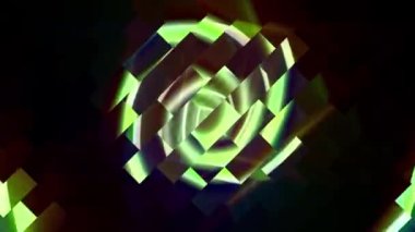 Canlı Geometrik Izgara Tasarımı Dijital Hazırlama