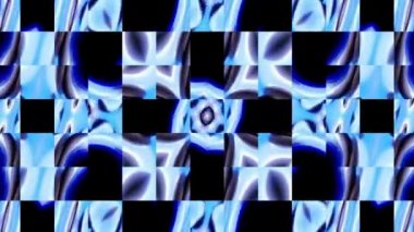 Canlı Geometrik Izgara Tasarımı Dijital Hazırlama