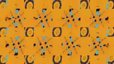 Canlı Geometrik Izgara Tasarımı Dijital Hazırlama