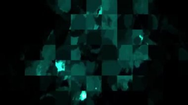 Canlı Geometrik Izgara Tasarımı Dijital Hazırlama