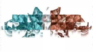 Canlı Geometrik Izgara Tasarımı Dijital Hazırlama