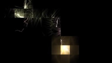 Canlı Geometrik Izgara Tasarımı Dijital Hazırlama