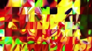 Canlı Geometrik Izgara Tasarımı Dijital Hazırlama