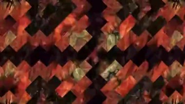 Canlı Geometrik Izgara Tasarımı Dijital Hazırlama