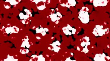 Soyut Kabarcıklar Canlı Arkaplan Dijital Hazırlama