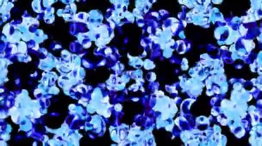 Soyut Kabarcıklar Canlı Arkaplan Dijital Hazırlama