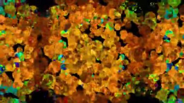 Soyut Kabarcıklar Canlı Arkaplan Dijital Hazırlama