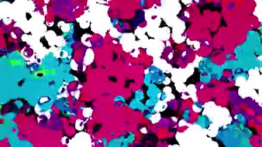 Soyut Kabarcıklar Canlı Arkaplan Dijital Hazırlama