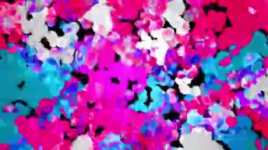 Soyut Kabarcıklar Canlı Arkaplan Dijital Hazırlama