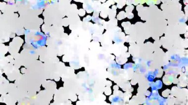 Soyut Kabarcıklar Canlı Arkaplan Dijital Hazırlama