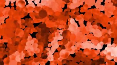 Soyut Kabarcıklar Canlı Arkaplan Dijital Hazırlama