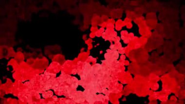 Soyut Kabarcıklar Canlı Arkaplan Dijital Hazırlama