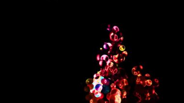 Soyut Kabarcıklar Canlı Arkaplan Dijital Hazırlama