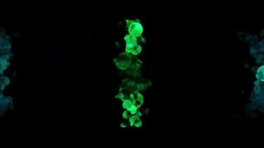 Soyut Kabarcıklar Canlı Arkaplan Dijital Hazırlama