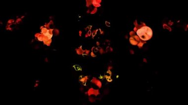 Soyut Kabarcıklar Canlı Arkaplan Dijital Hazırlama