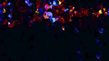 Soyut Kabarcıklar Canlı Arkaplan Dijital Hazırlama