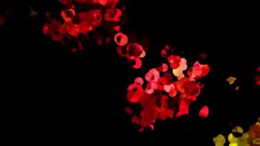 Soyut Kabarcıklar Canlı Arkaplan Dijital Hazırlama