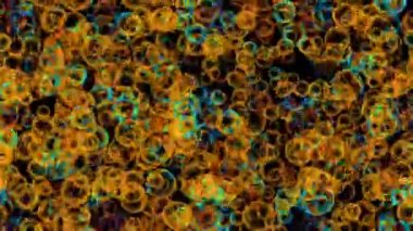 Soyut Kabarcıklar Canlı Arkaplan Dijital Hazırlama