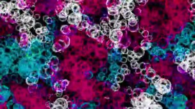 Soyut Kabarcıklar Canlı Arkaplan Dijital Hazırlama