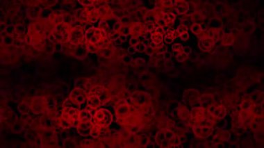 Soyut Kabarcıklar Canlı Arkaplan Dijital Hazırlama