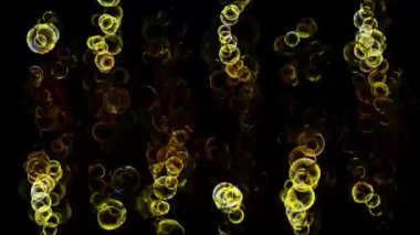 Soyut Kabarcıklar Canlı Arkaplan Dijital Hazırlama