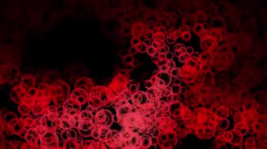 Soyut Kabarcıklar Canlı Arkaplan Dijital Hazırlama