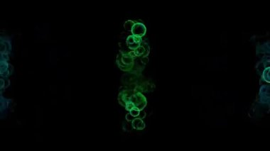 Soyut Kabarcıklar Canlı Arkaplan Dijital Hazırlama