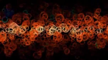 Soyut Kabarcıklar Canlı Arkaplan Dijital Hazırlama