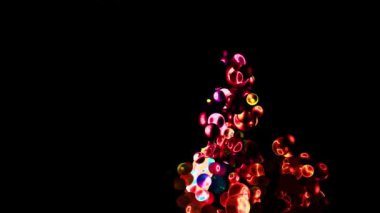 Soyut Kabarcıklar Canlı Arkaplan Dijital Hazırlama