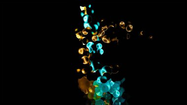 Yıldırım ve Soyut Gök Gürültüsü Dijital Hazırlama