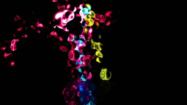 Yıldırım ve Soyut Gök Gürültüsü Dijital Hazırlama