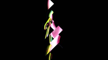 Parıldayan Vibrant Küreler Soyut Arkaplan Dijital Hazırlama