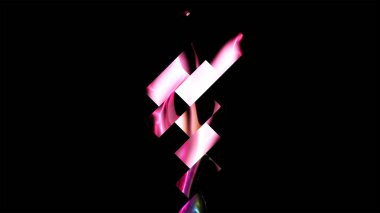 Parıldayan Vibrant Küreler Soyut Arkaplan Dijital Hazırlama