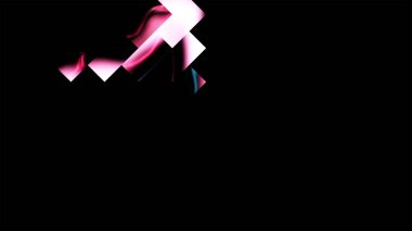 Parıldayan Vibrant Küreler Soyut Arkaplan Dijital Hazırlama