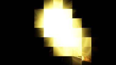 Yıldırım ve Soyut Gök Gürültüsü Dijital Hazırlama