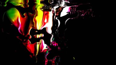 Soyut Yaratıcı Arkaplan Dijital Hazırlama