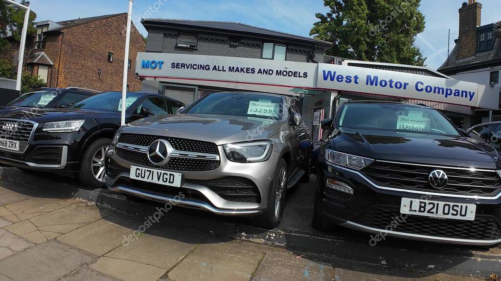 London - 08 05 2025: West Motor Company Care Sale in Barnes, London