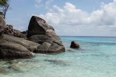 Tayland Similan Adaları güzel plaj